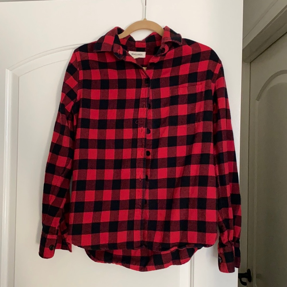 Tradlands 111 Arapahoe Red Flannel Shirt